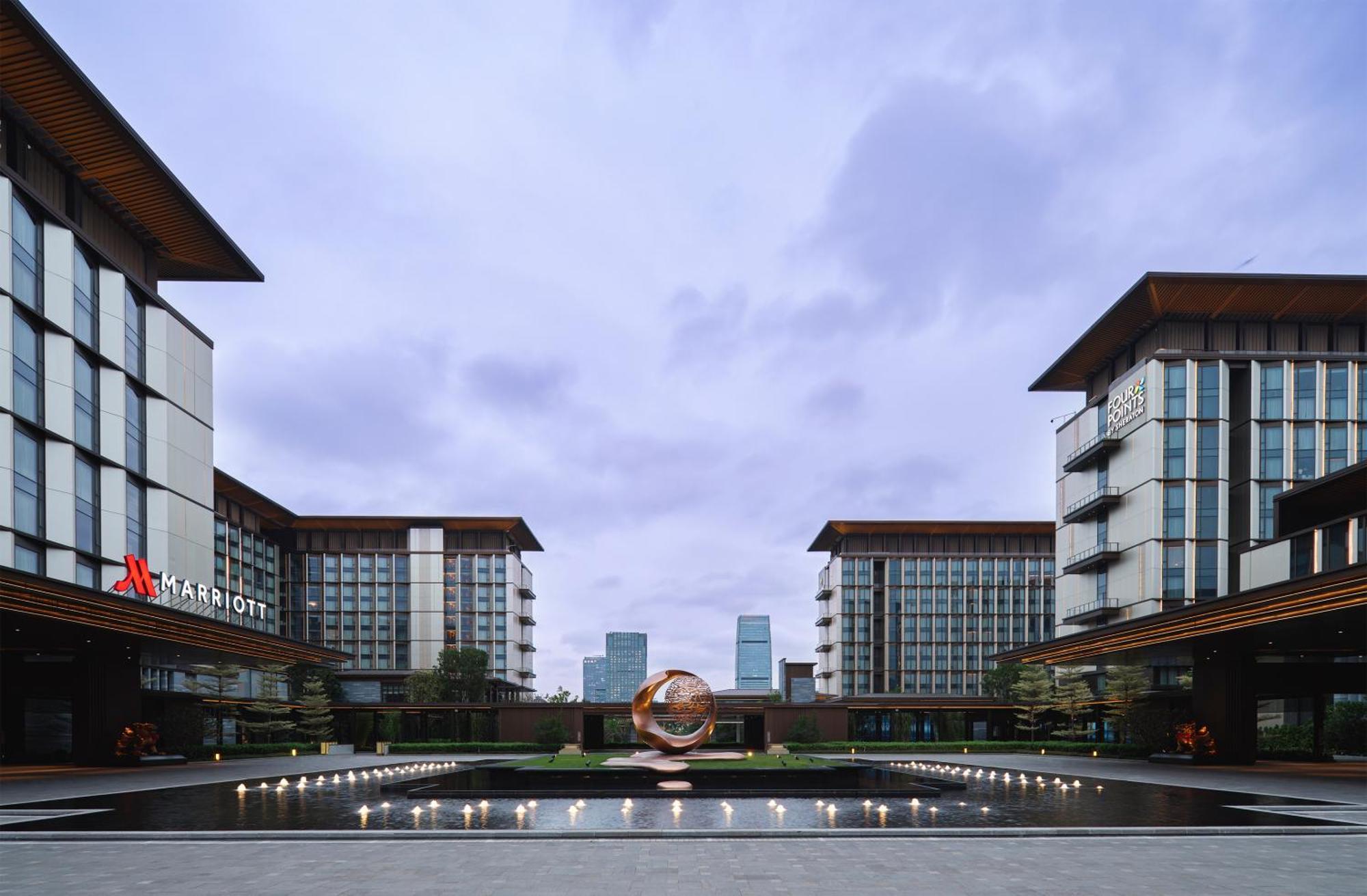 Guangzhou Marriott Hotel Baiyun Экстерьер фото